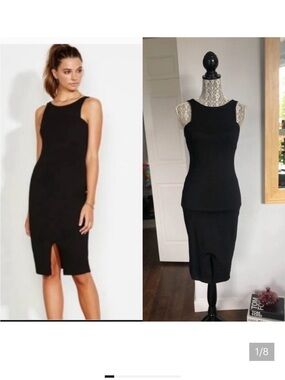 Ali & Jay Los Angeles Bodycon Midi Dress. Small.